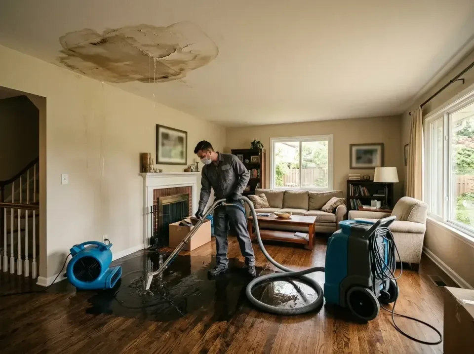 attic-pipe-burst-ceiling-drip-008 — frequently asked questions, Water Damage Restoration & Carpet Care in Marseilles, IL